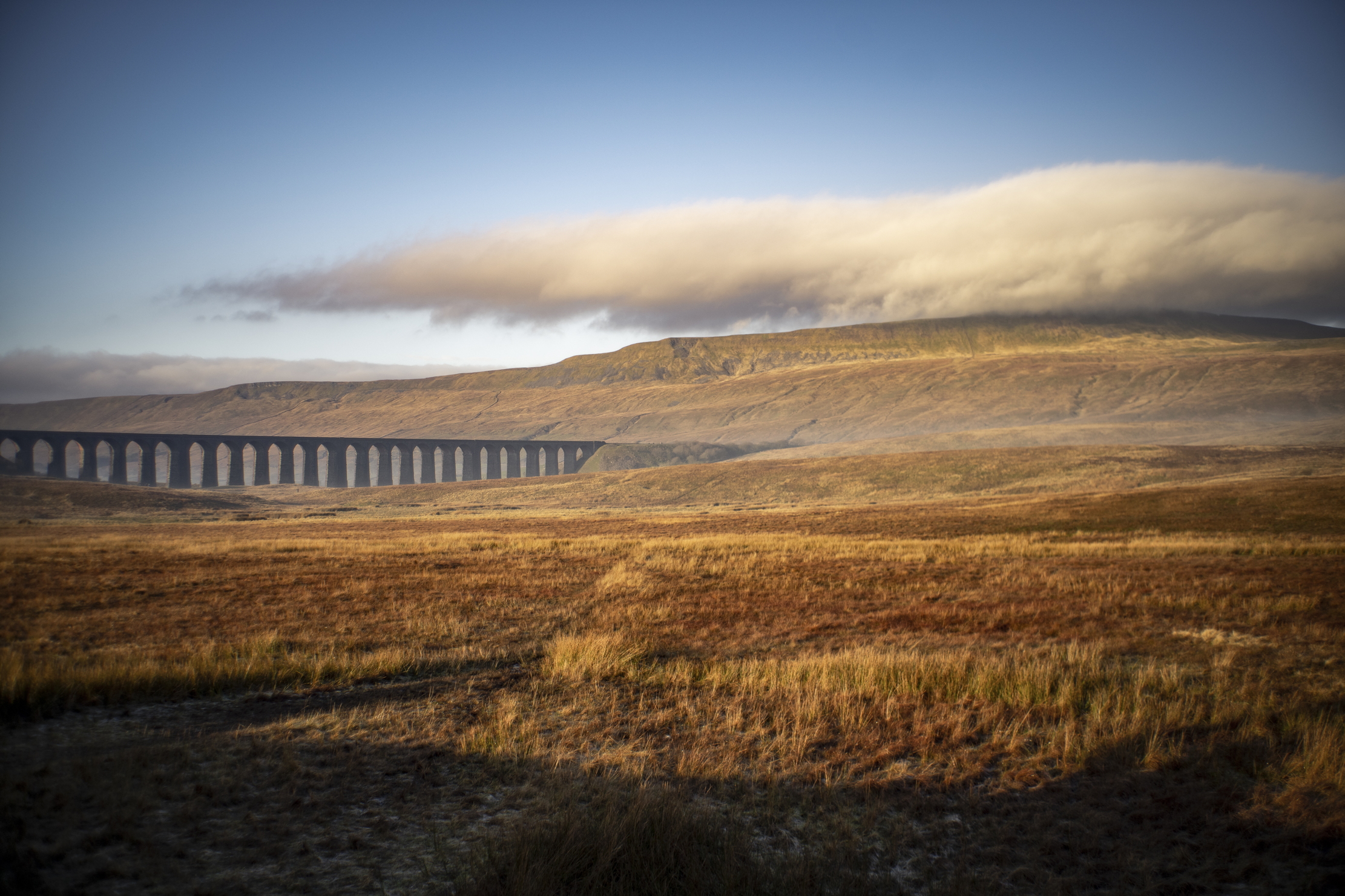 The Ribble viaduct