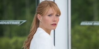 Gweneth Paltrow as Pepper Potts in the marvel Cinematic Universe