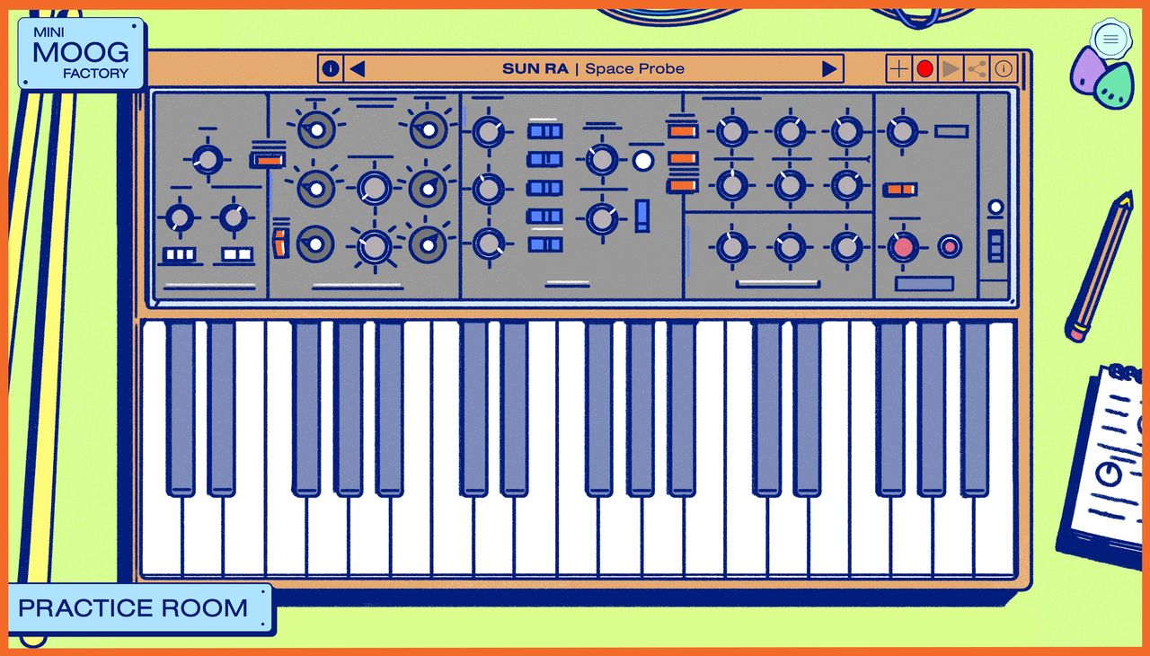 Moog&#039;s MiniMoogModelD.com website