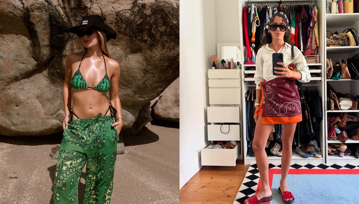 The Vacation-Ready Print That's Quietly Taking Over Fashion People's Wardrobes This Season