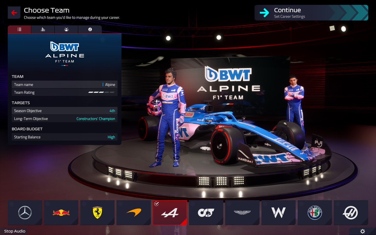 f1 manager alpine