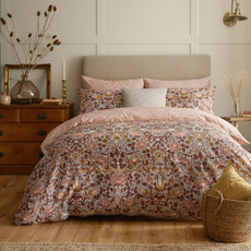 the Pure Cotton Sateen Rose Bedding Set (£70)