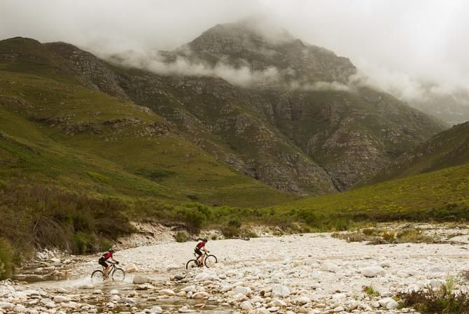 Riders during the Cape Epic