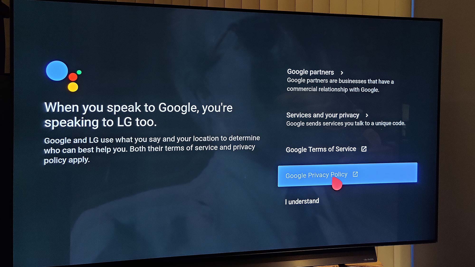 Как настроить ThinQ AI и Google Assistant на телевизоре LG
