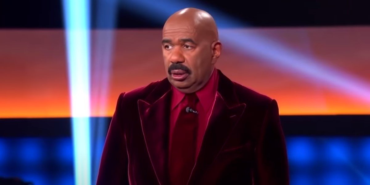 Watch Family Feud's Steve Harvey Dance And Crack Everybody Up After