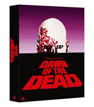 The standard edition Blu-ray box set of Dawn of the Dead.