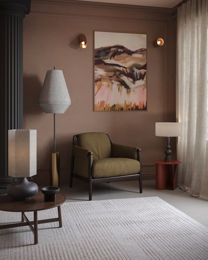 Do living room lamps need to match? | Homes and Gardens