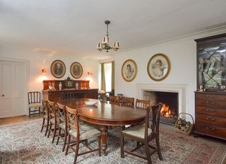 On the market for the first time in more than 50 years, Balbithan House, at Kintore, Aberdeenshire (above), boasts dramatic interiors ‘Offers over £1.2m’