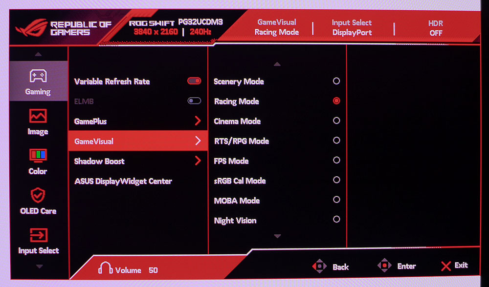 Asus ROG Swift PG32UCDM3