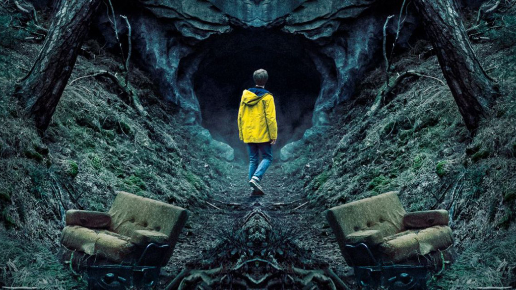 A still of a boy in a yellow coat from the Netflix show Dark