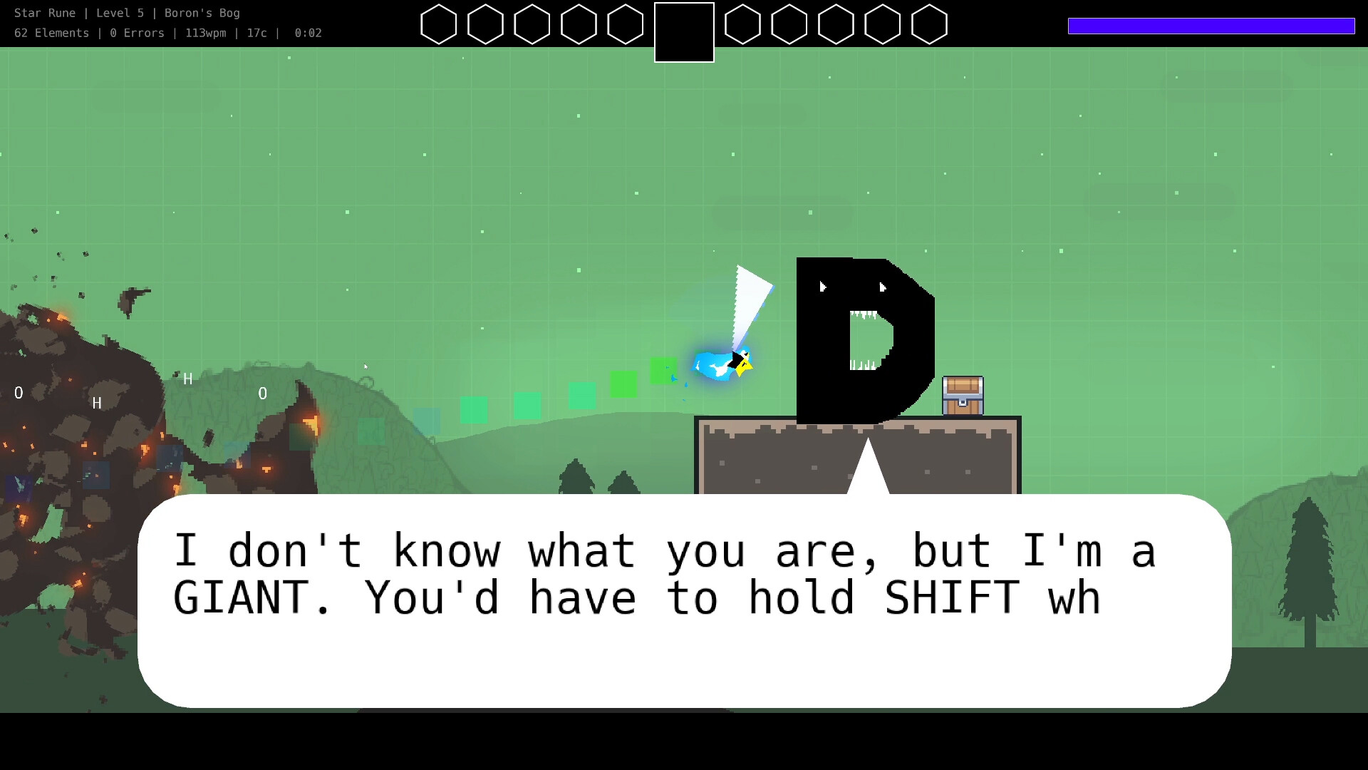 The Star Rune typing game