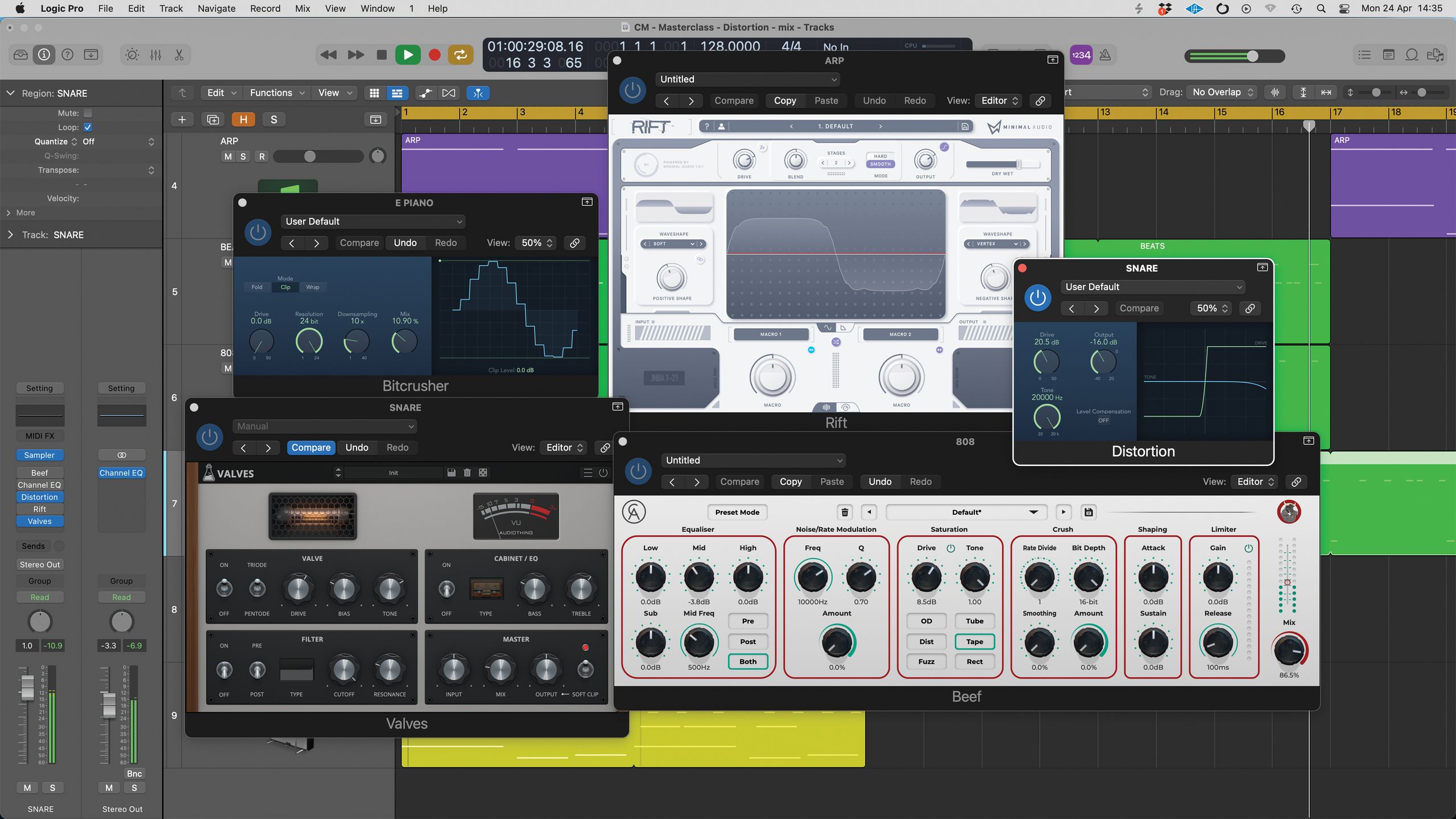 How to use distortion to enhance individual elements of your mix