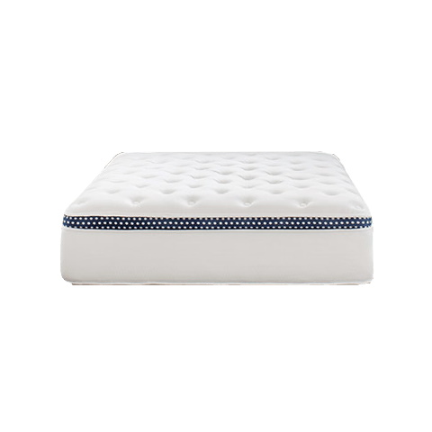 Best organic mattress: The WinkBeds EcoCloud with navy edging and a quilted top