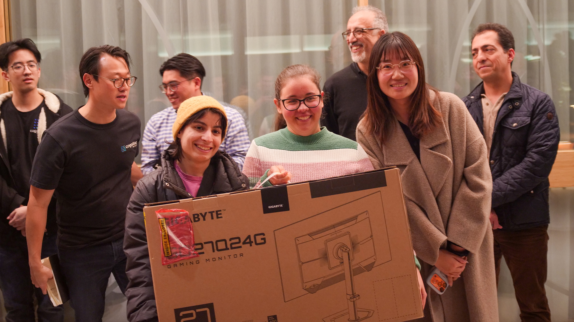 Gigabyte and Cognitivo AI Top Atom Event prizes