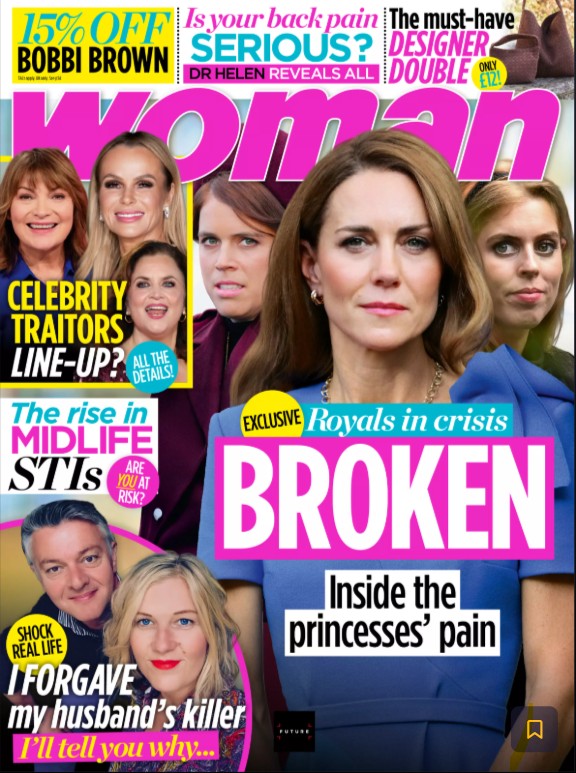 Woman magazine cover 17 Feb 2026