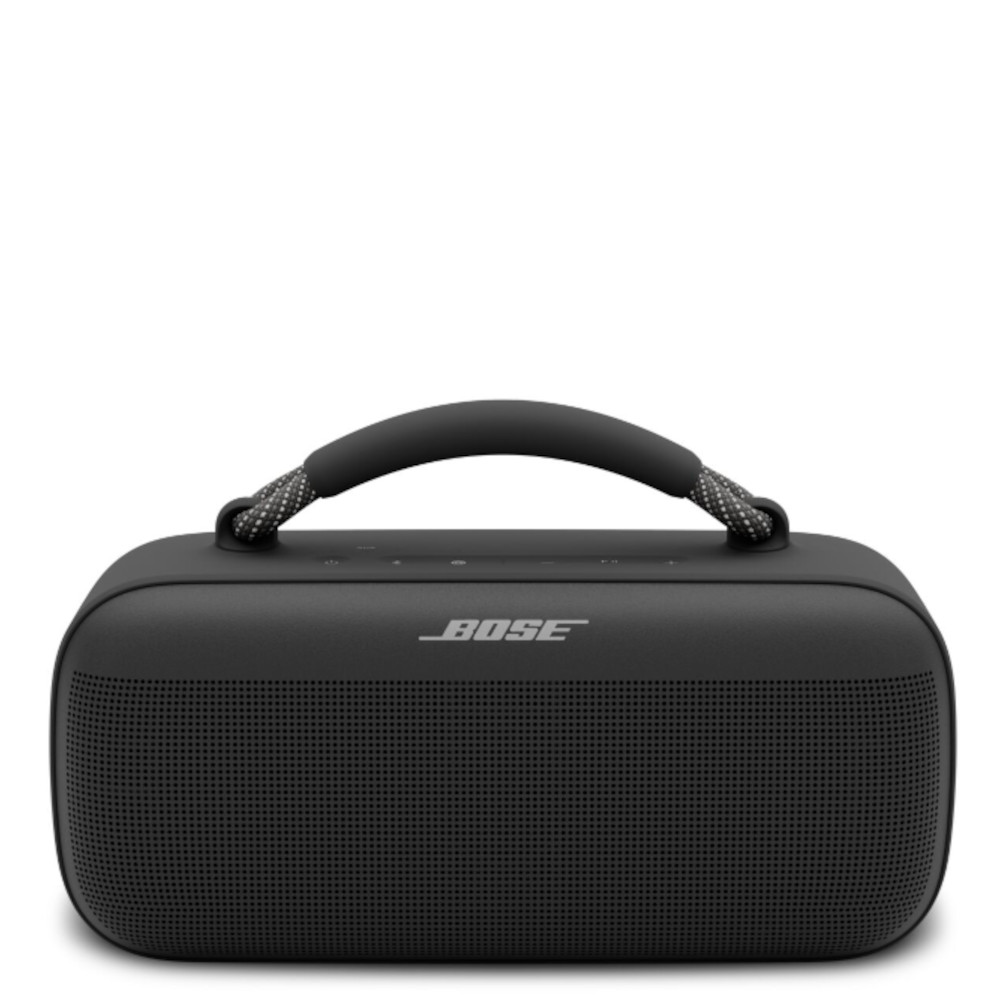 Bose SoundLink Max in black on white