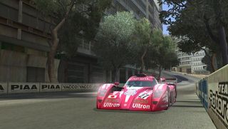 Best original Xbox games – Forza Motorsport screenshot of a pink racing car