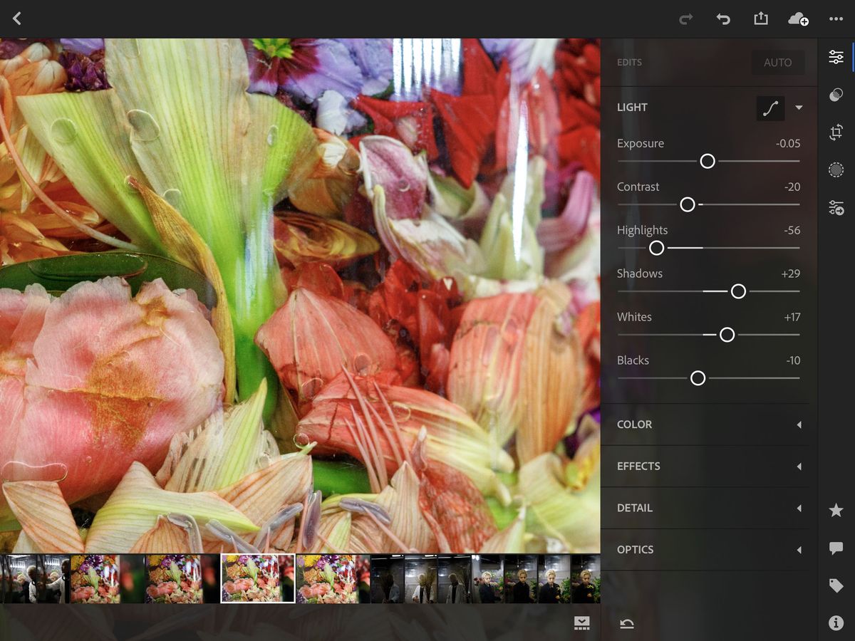 You&rsquo;re not tied to your desktop computer and software. Lightroom mobile for Android and iOS synchronizes with your online catalog