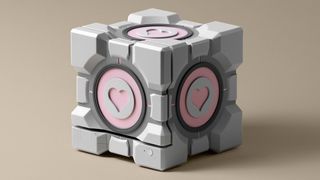 Dbrand Companion Cube case for the Steam Machine