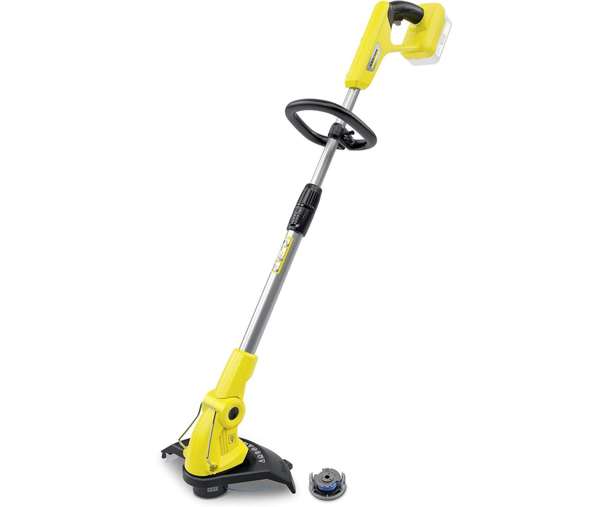 K&auml;rcher 18V Battery-Powered Grass Trimmer cut out on white background