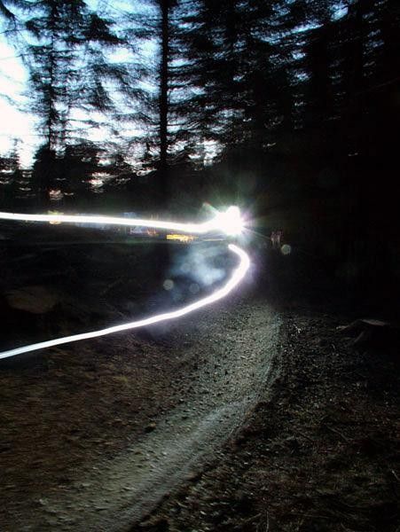 Guided by a single point of light