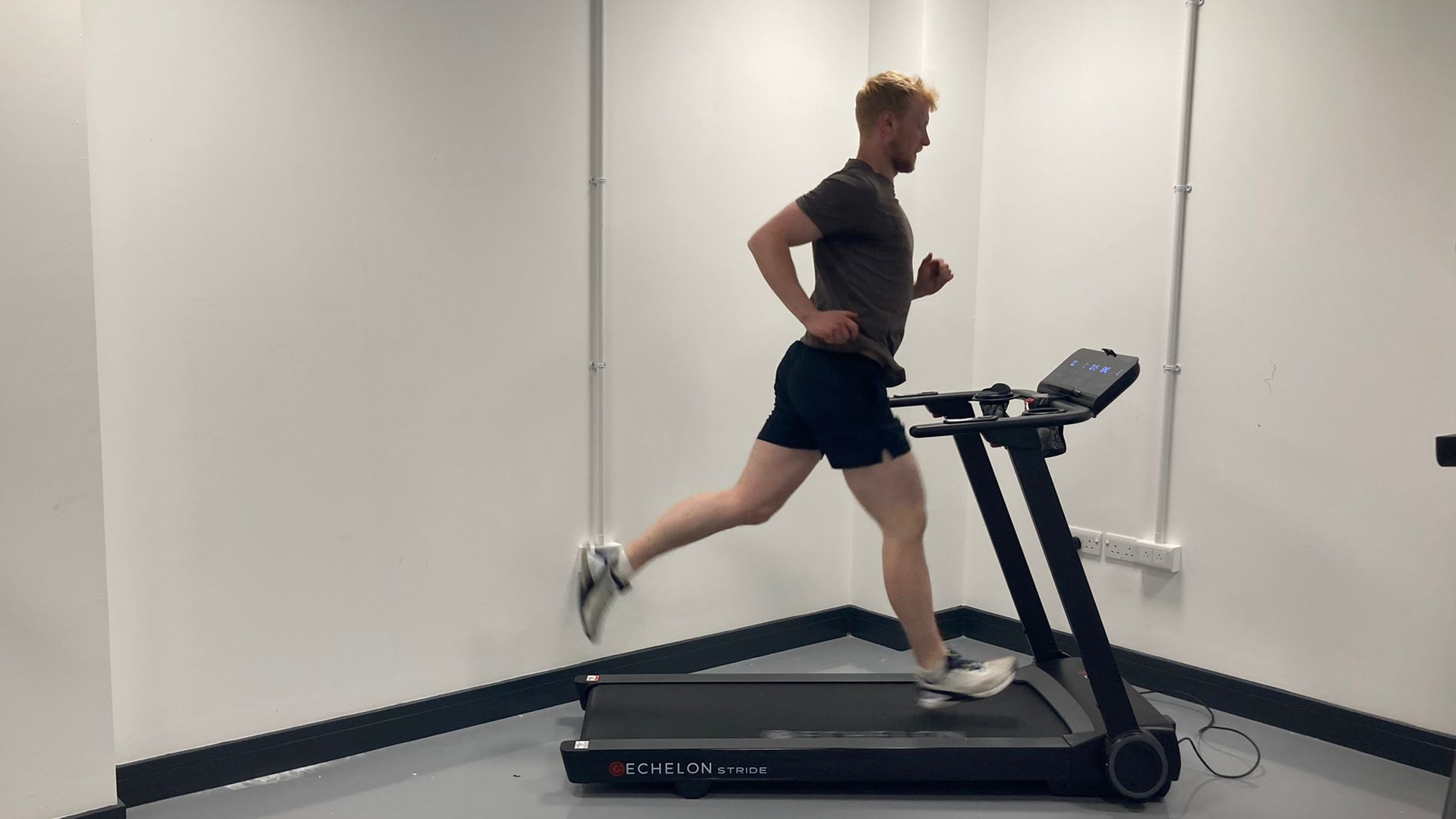 Echelon Stride treadmill being used