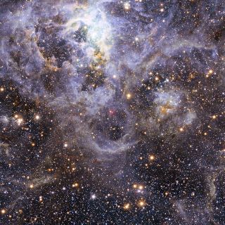 The location of VFTS 352 in the Large Magellanic Cloud.