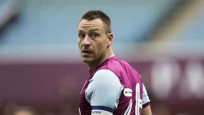 John Terry in Aston Villa colours