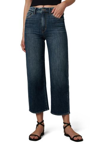 The Blake High Waist Crop Wide Leg Jeans