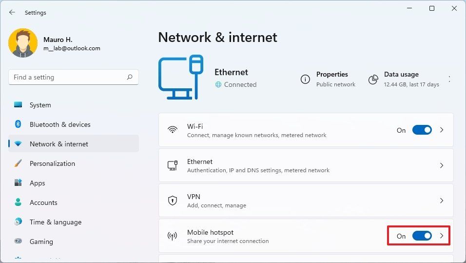 How To Convert Your PC Into A Mobile Hotspot On Windows 11 | Windows ...