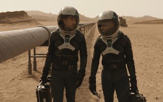 Astronauts work to transform Mars into a home in National Geographic Channel's 'Mars 2'.