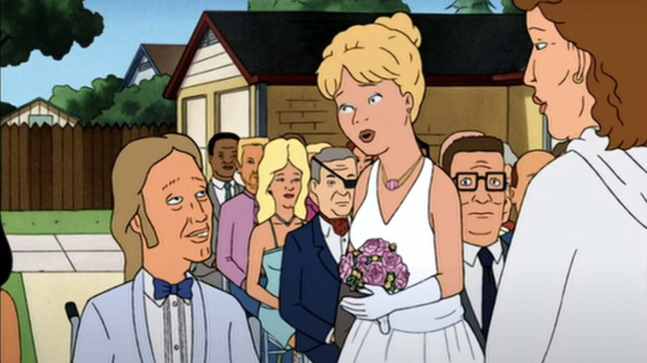 lucky and luanne getting married on king of the hill