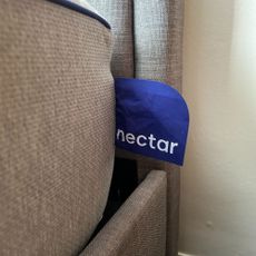 The Nectar Hybrid mattress being tested at home