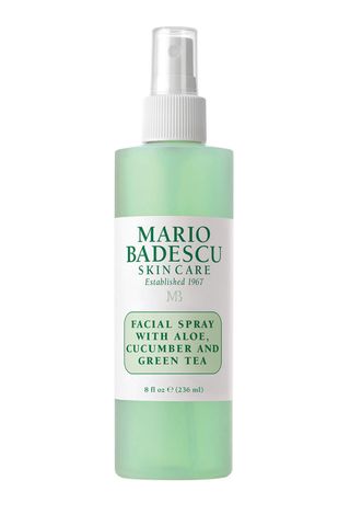 Mario Badescu, Facial Spray with Aloe, Cucumber and Green Tea, £12, Harvey Nichols