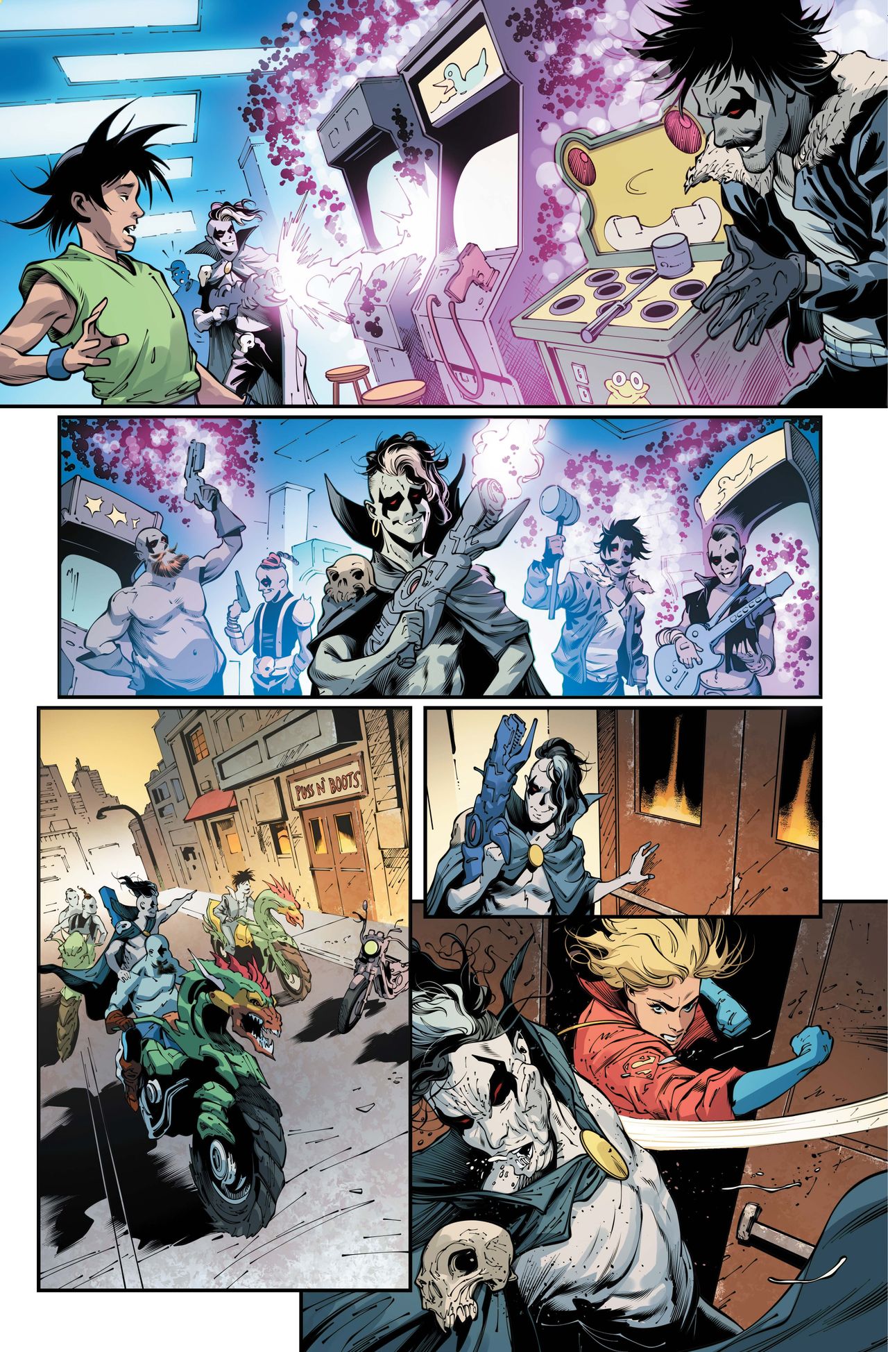 Art from Power Girl #9