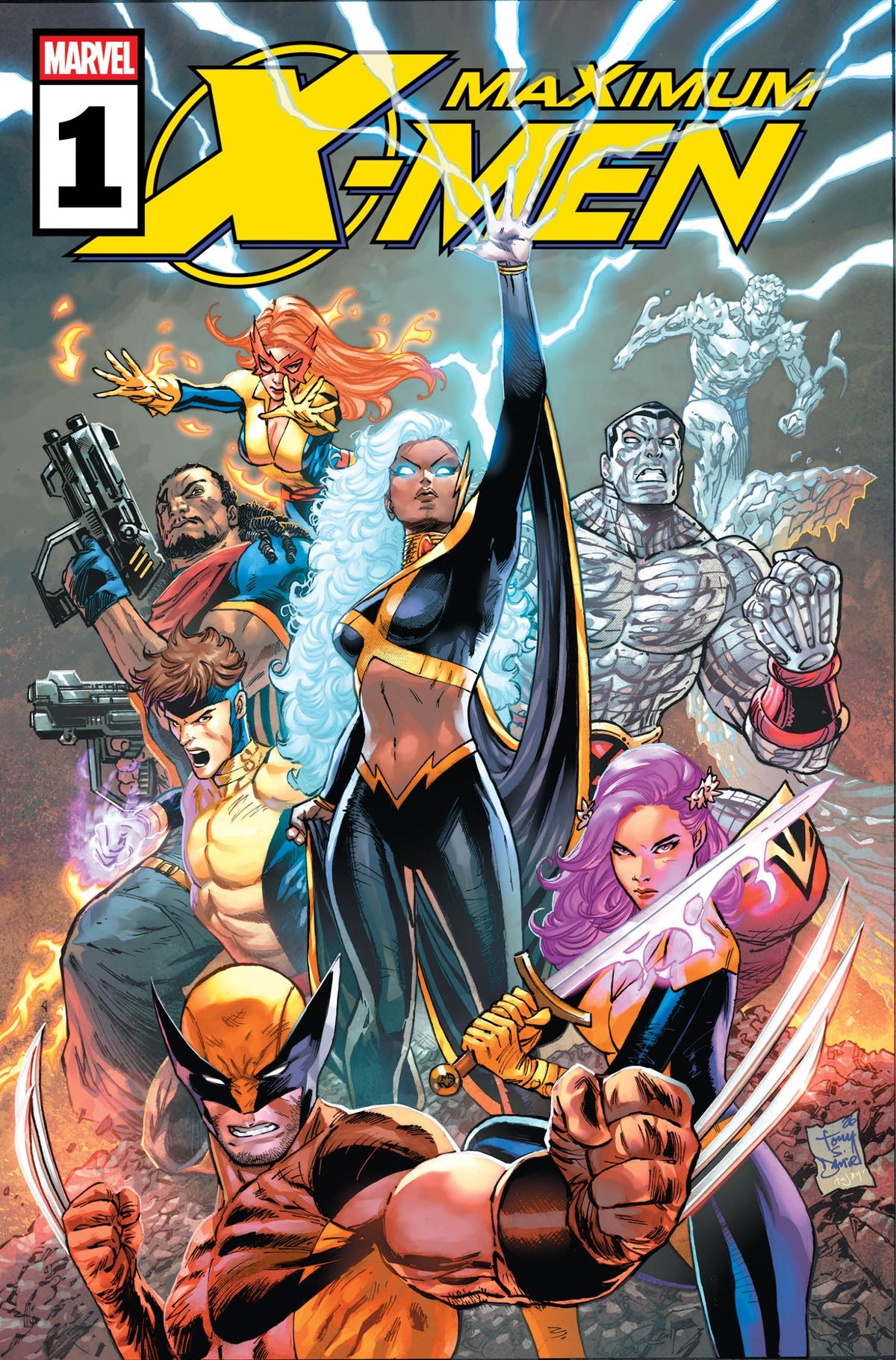 Maximum X-Men #1 preview main cover