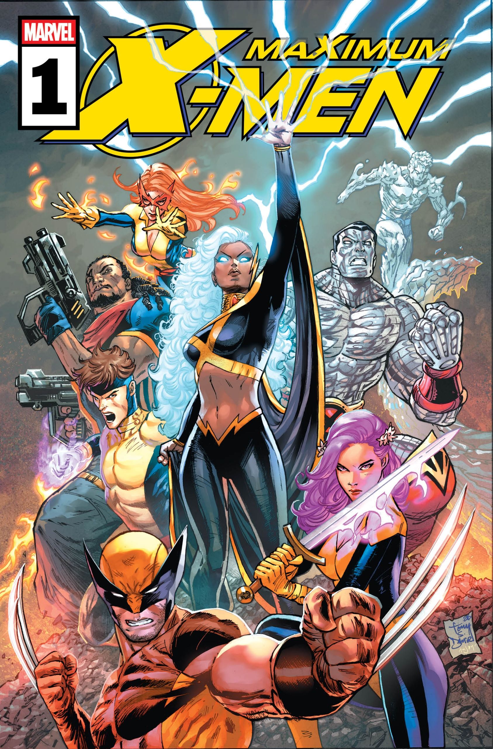 Maximum X-Men #1 preview main cover