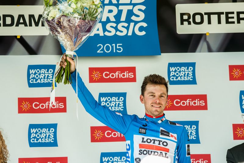 Kris Boeckmans (Lotto-Soudal) won the 2015 World Ports Classic