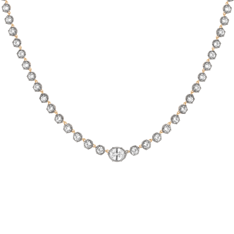 Aurate X Molly Dickson: Georgian Tennis Necklace