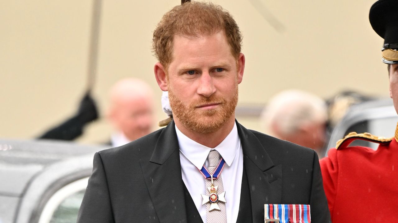 Prince Harry at the Coronation