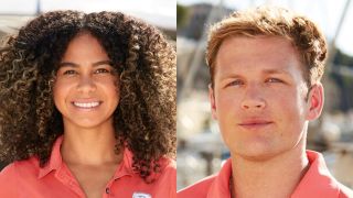 Below Deck cast photos of Gabriela Barragan and Tom Pearson