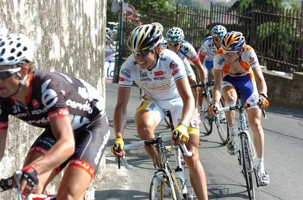 Thomas L&ouml;vkvist (Team Columbia - Highroad) dropped several places on GC but still remained in the lead of the young rider's classification after stage 10.