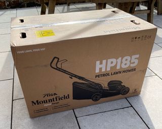 Mountfield HP185 139cc lawn mower in box