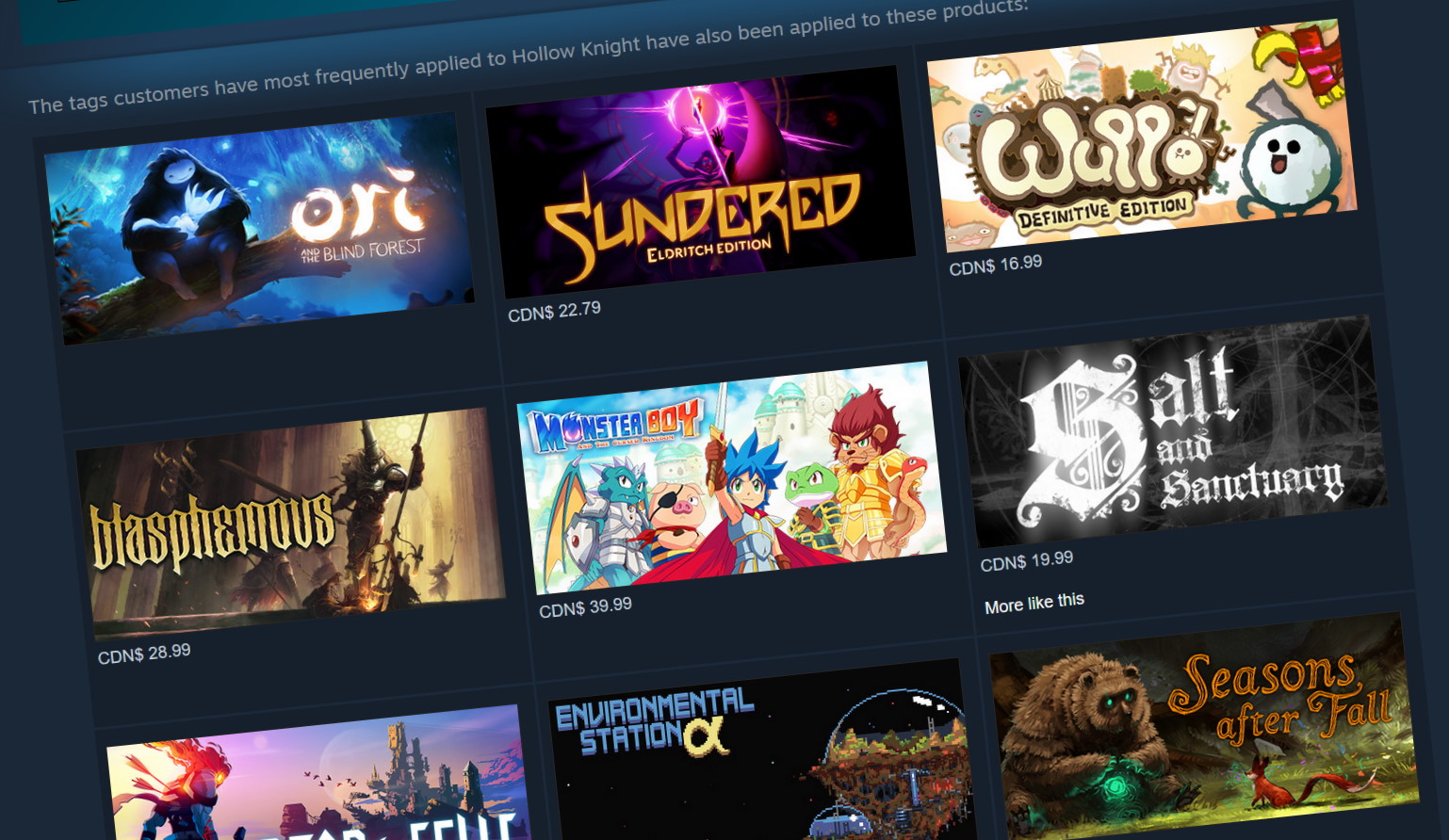 Valve updates Steam store pages to reduce the number of trailers you see