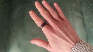 Oura Ring 3 on a finger