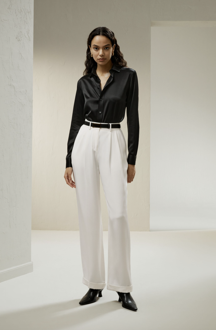 LILYSILK, Tailored Silk Shirt