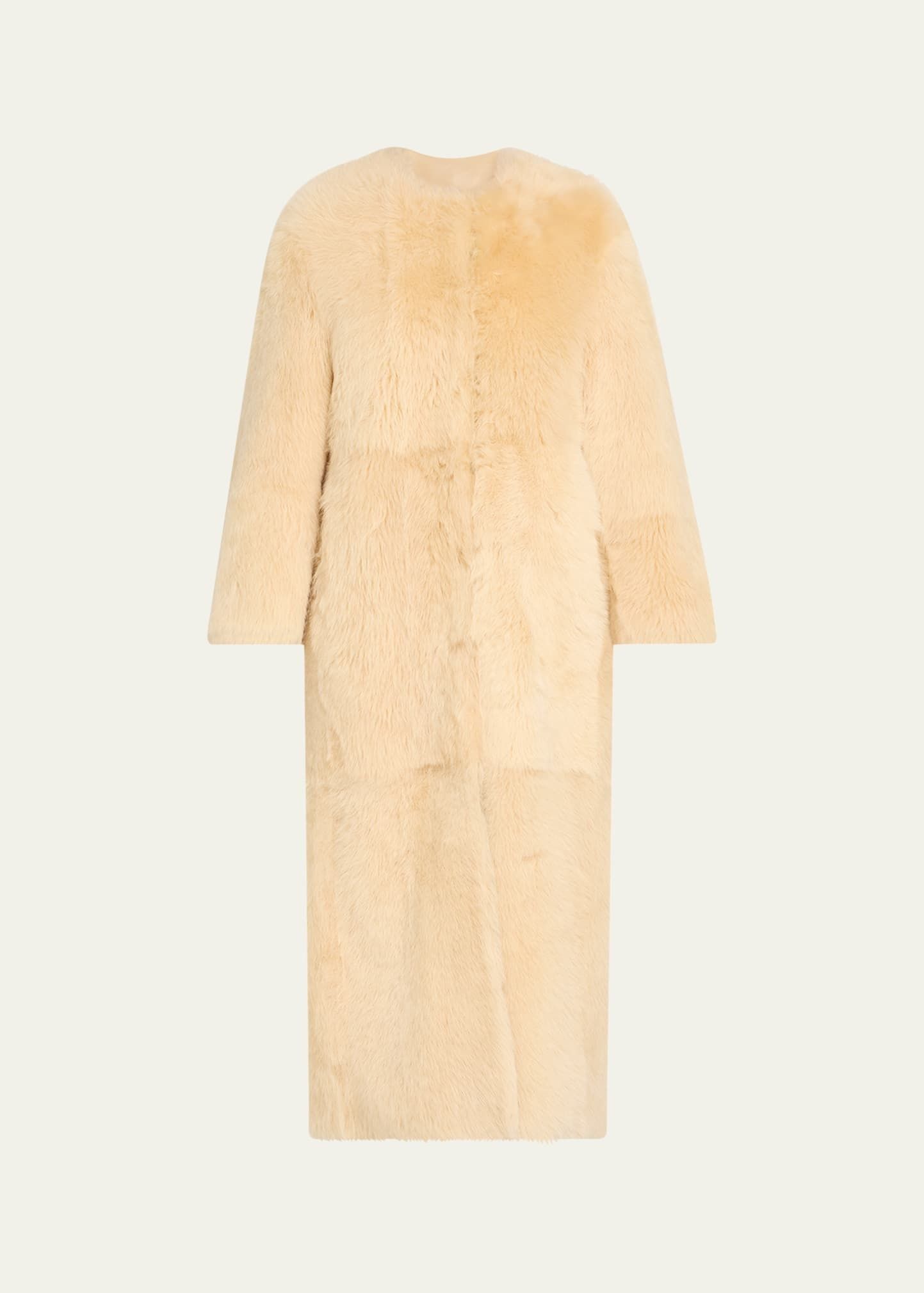 Loulou De Saison, Siba Sheep Shearling Long Coat