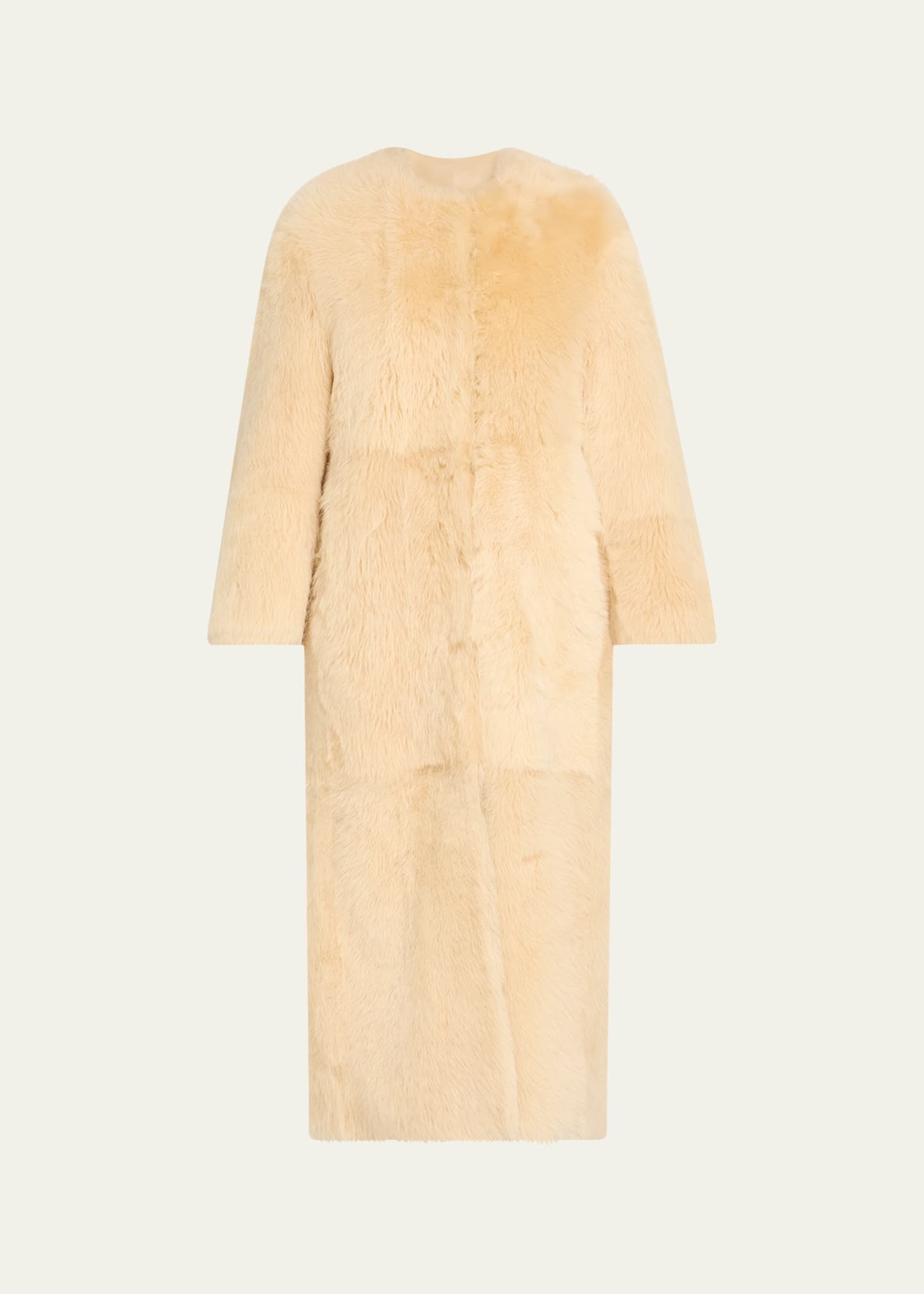 Loulou De Saison, Siba Sheep Shearling Long Coat