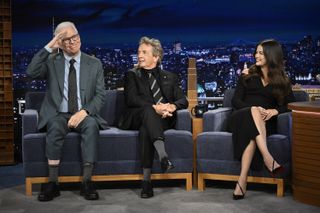 selena gomez on the tonight show with her co-stars