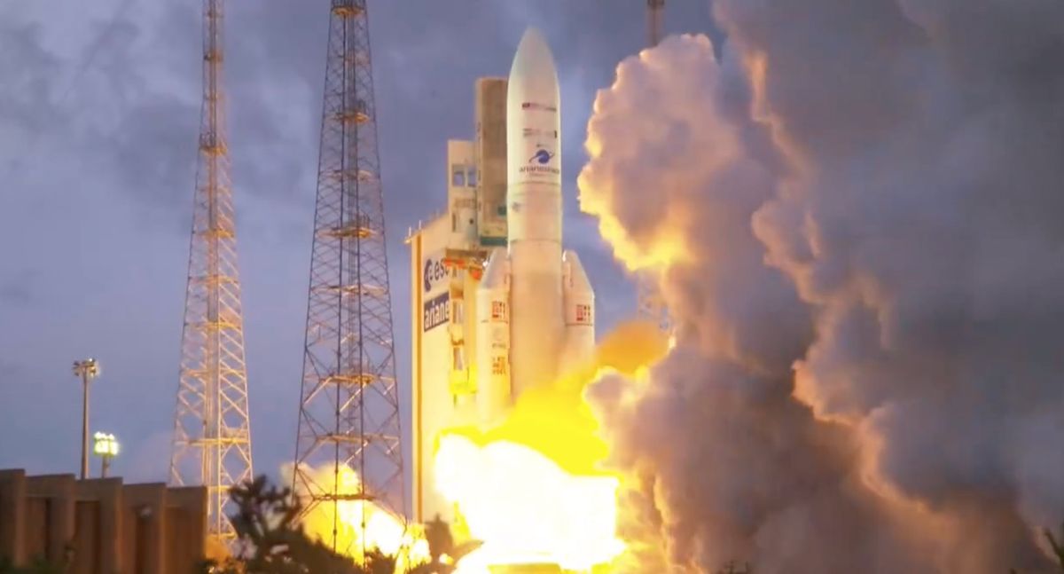 Photo of Arianespace strebt heute einen dreifachen Satellitenstart an